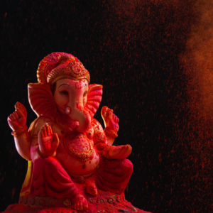 Red Ganesha